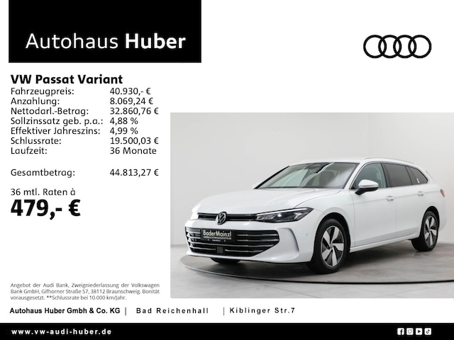 Volkswagen Passat 2.0 TDI Business DSG Variant