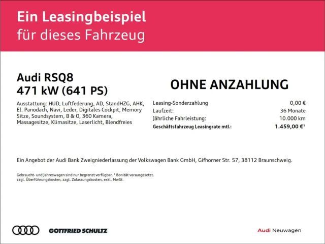 Audi RS Q8 4.0 TFSI Performance