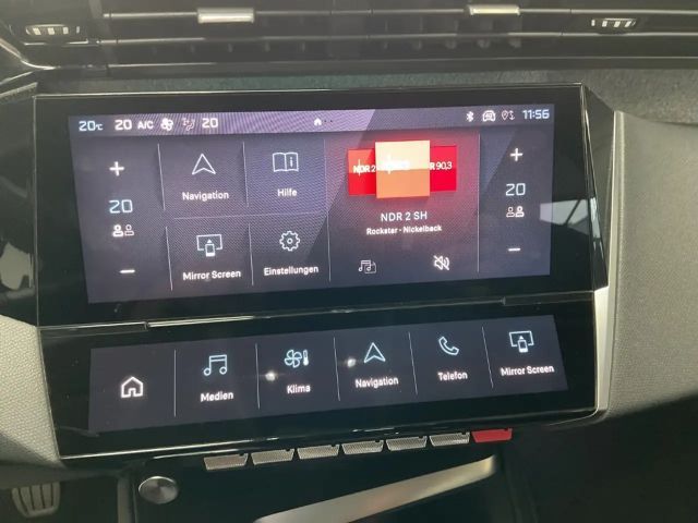 Peugeot 308 Ganzjahresreifen Navi DAB SHZ LED T-Leder Memory S