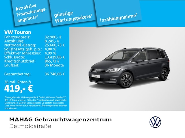 Volkswagen Touran 1.5 TSI Highline IQ.Drive