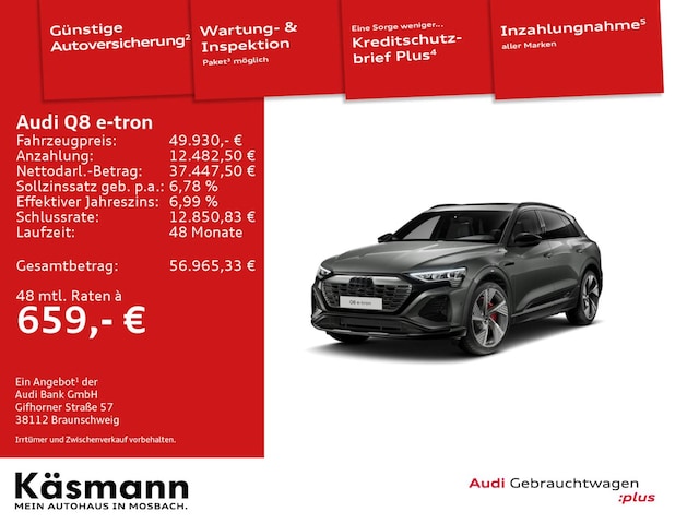 Audi Q8 e-tron 55 Quattro S-Line