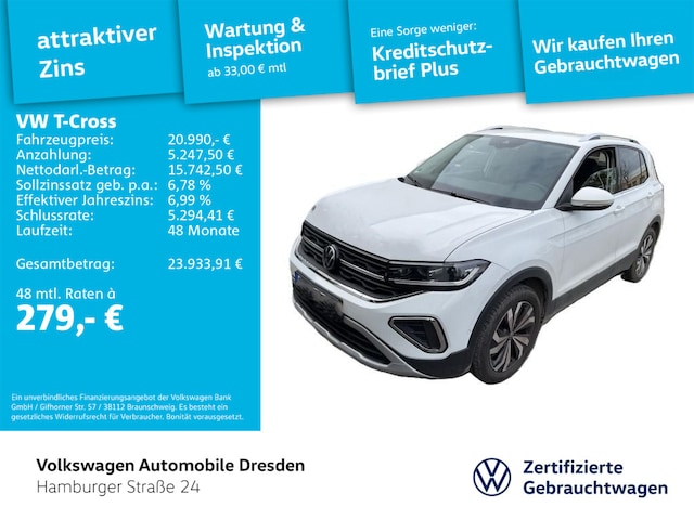 Volkswagen T-Cross 1.0 TSI IQ.Drive Style