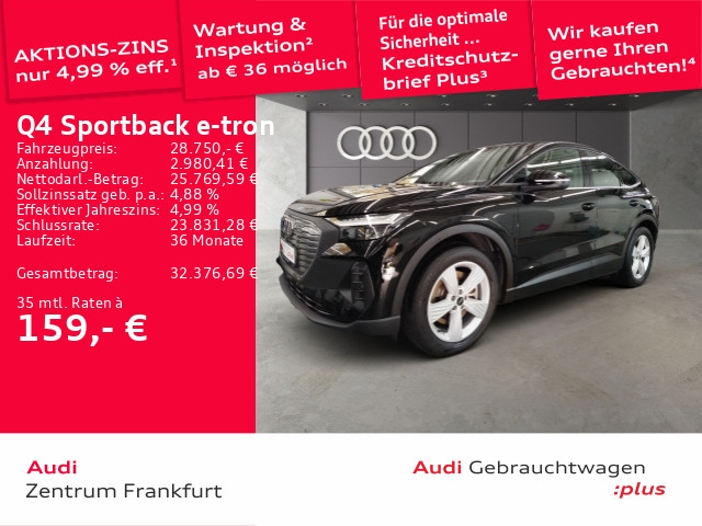 Audi Q4 e-tron 40 Sportback