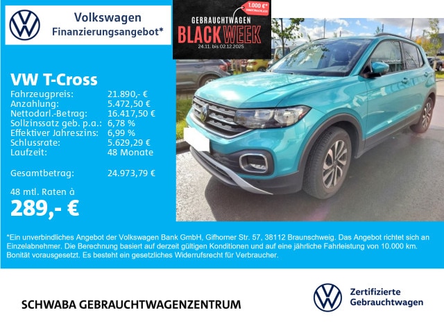 Volkswagen T-Cross 1.0 TSI DSG