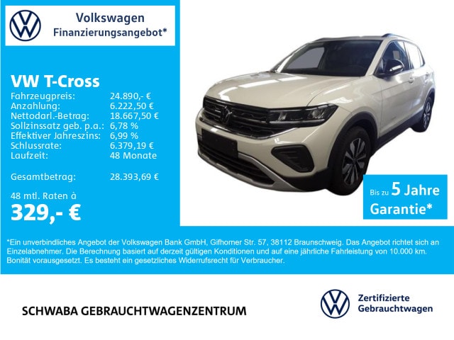 Volkswagen T-Cross 1.0 TSI