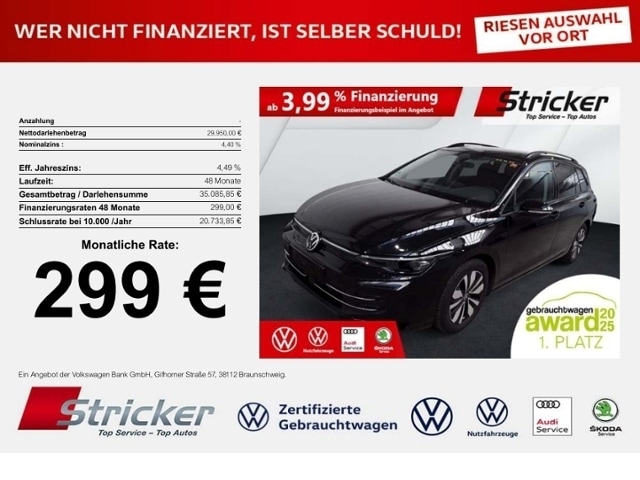 Volkswagen Golf 2.0 TDI DSG Variant