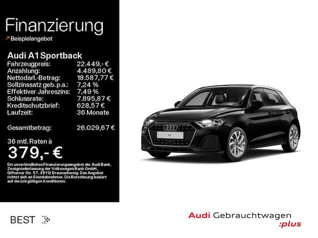 Audi A1 25 TFSI S-Tronic Sportback