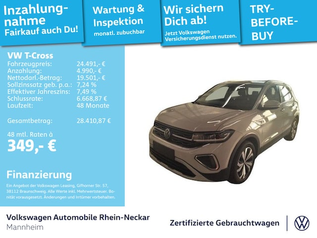 Volkswagen T-Cross 1.0 TSI DSG Style