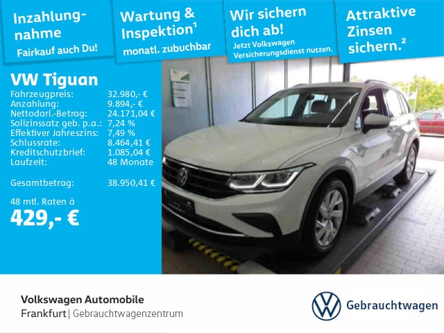 Volkswagen Tiguan 2.0 TSI 4Motion DSG Life
