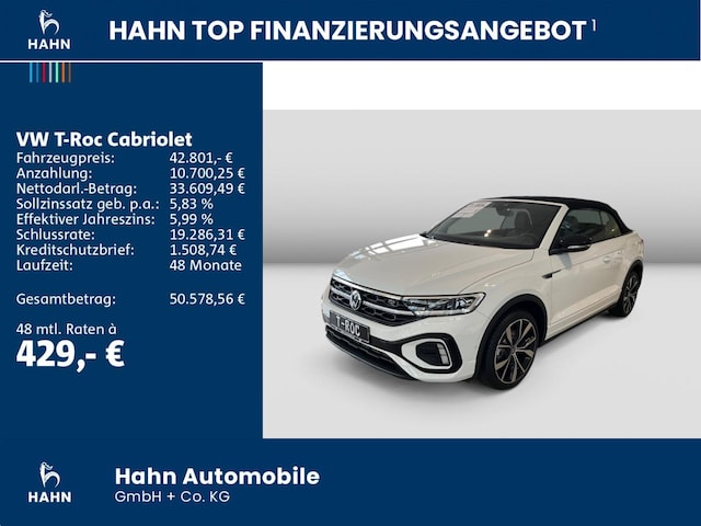 Volkswagen T-Roc Cabriolet IQ.Drive