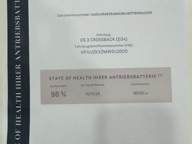 DS DS 3 Crossback Crossback E-Tense