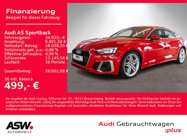 Audi A5 40 TDI S-Tronic Sportback