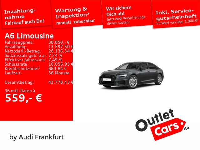 Audi A6 45 TFSI S-Tronic Sedan Sport