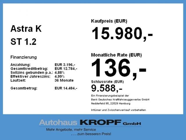 Opel Astra Business Edition Sports Tourer