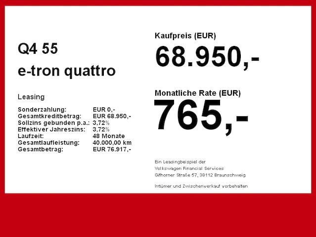 Audi Q4 e-tron Quattro