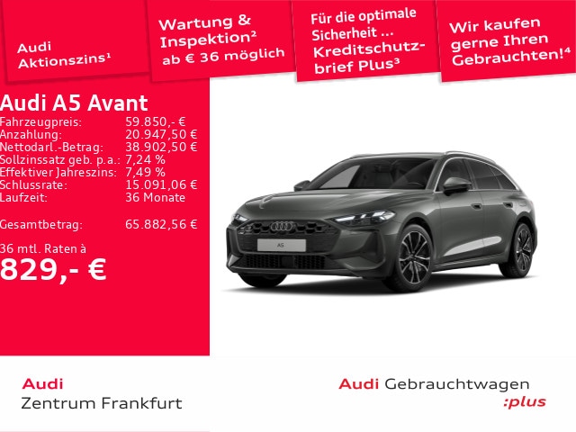 Audi A5 Avant Hybride Quattro S-Tronic