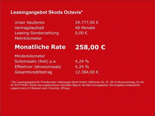 Skoda Octavia Combi Selection