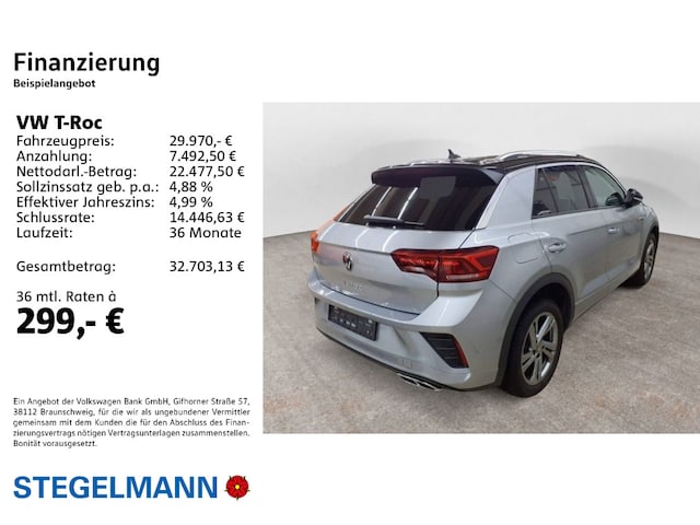 Volkswagen T-Roc 1.5 TSI DSG R-Line