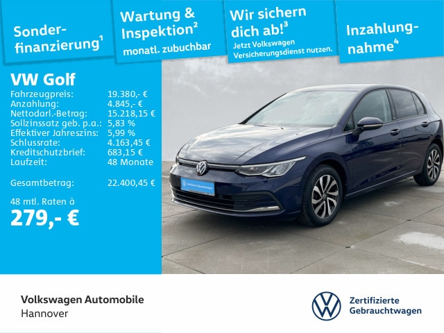 Volkswagen Golf 1.0 TSI Golf VIII