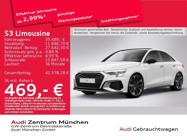 Audi S3 Quattro S-Tronic Sedan