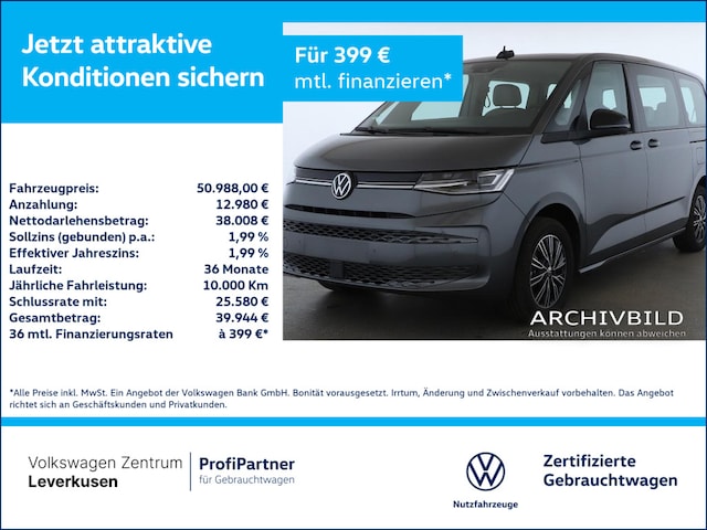 Volkswagen Multivan Lang Life T7