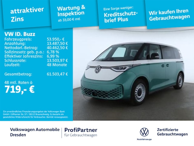 Volkswagen ID.Buzz ID.Buzz Goal LED NAV ACC KAMERA WÄRMEPUMPE
