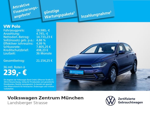 Volkswagen Polo 1.0 TSI IQ.Drive Style