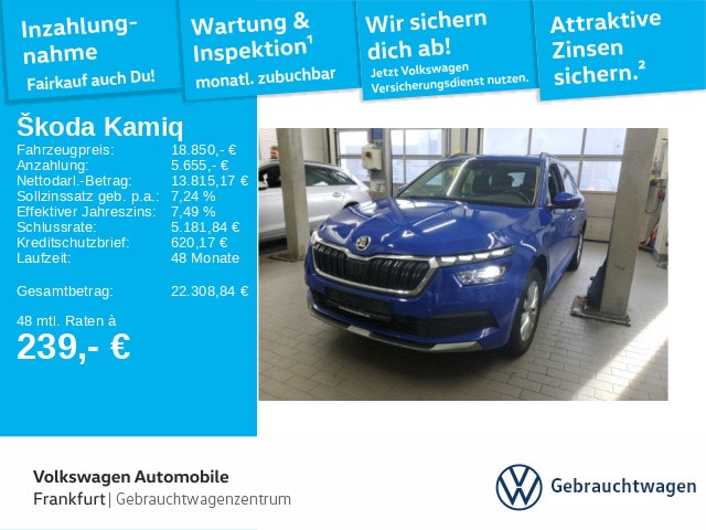 Skoda Kamiq 1.0 TSI Ambition
