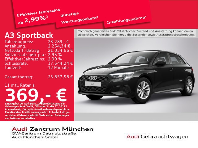 Audi A3 30 TFSI S-Tronic Sportback