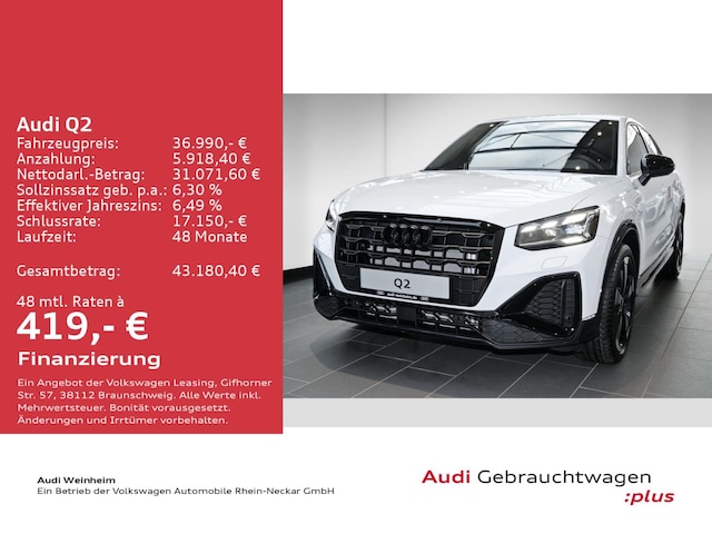Audi Q2 35 TFSI S-Line S-Tronic