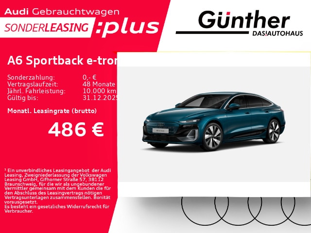 Audi A6 e-tron Sportback
