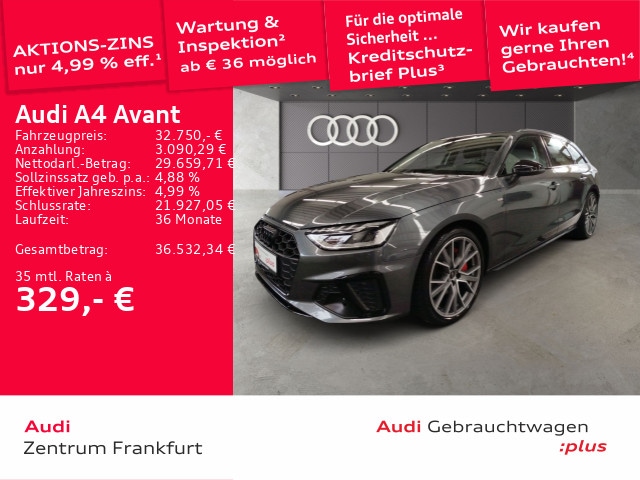 Audi A4 40 TFSI Avant S-Line S-Tronic