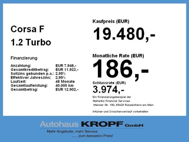 Opel Corsa 1.2 Turbo Turbo