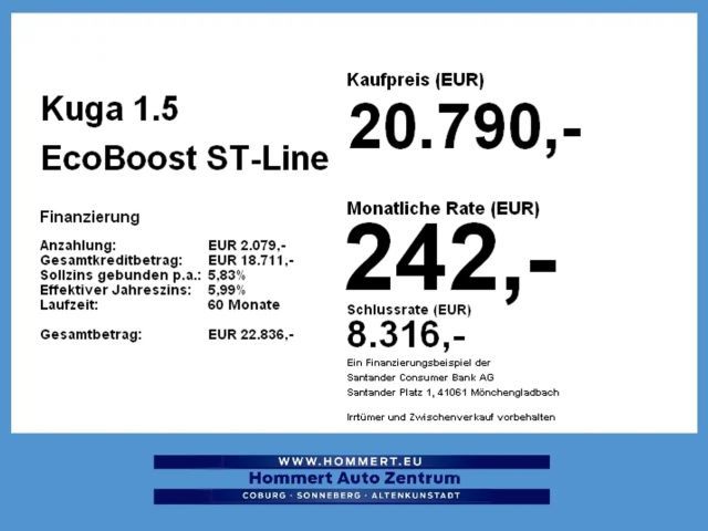 Ford Kuga EcoBoost ST Line