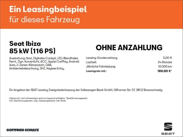 Seat Ibiza DSG FR-lijn