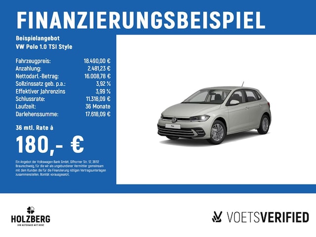 Volkswagen Polo 1.0 TSI Style