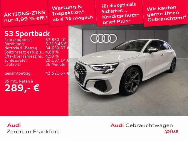 Audi S3 Quattro S-Tronic Sportback