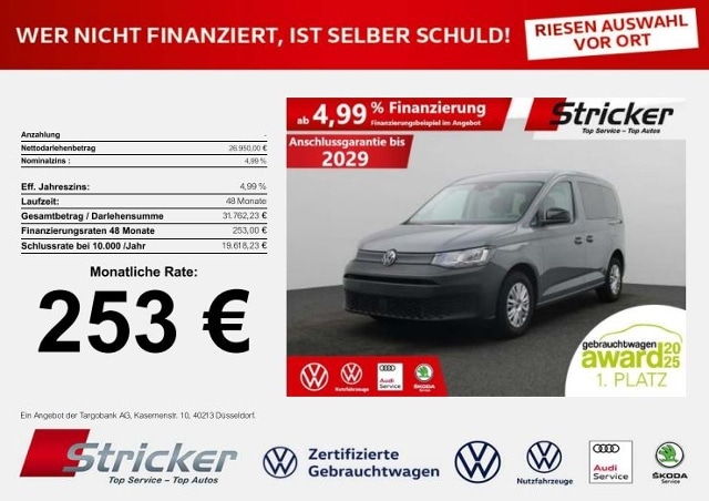 Volkswagen Caddy 2.0 TDI Combi