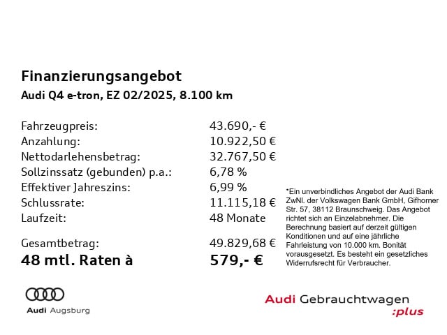 Audi Q4 e-tron SUV 45 e-tron Audi Q4 e-tron
