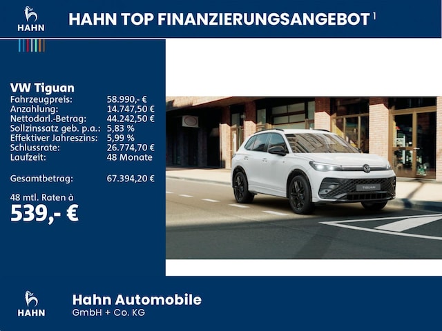 Volkswagen Tiguan 4Motion DSG R-Line