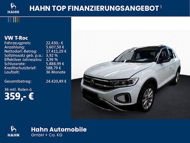 Volkswagen T-Roc 1.0 TSI Style