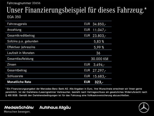 Mercedes-Benz EQA 350 4MATIC Progressive
