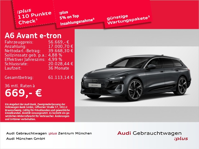 Audi A6 e-tron Avant
