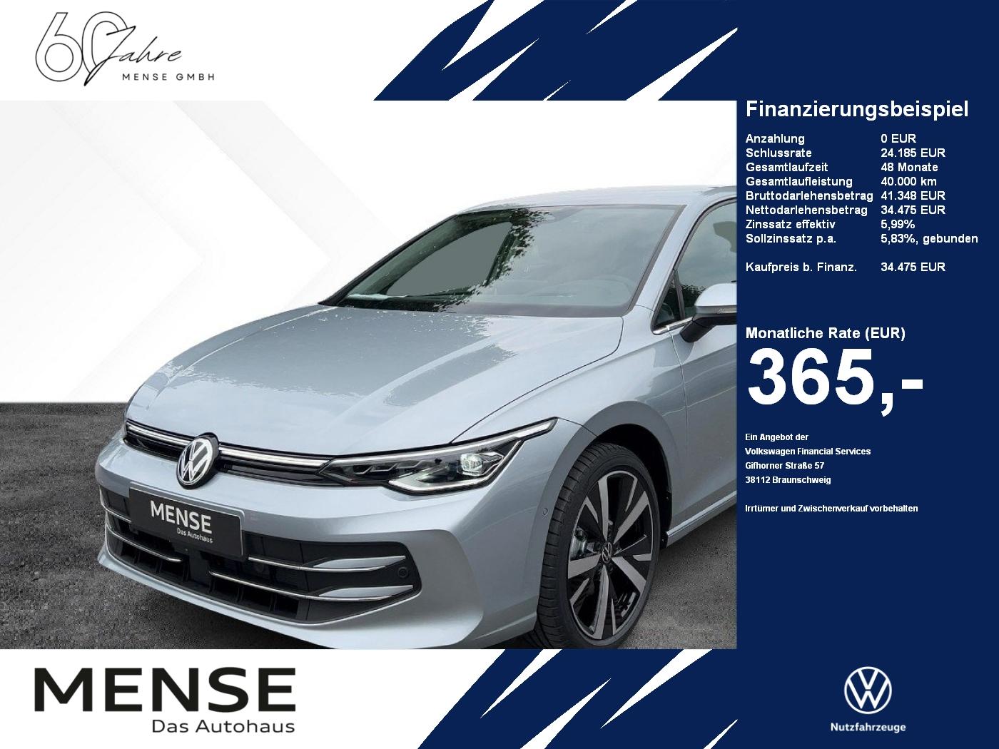 Volkswagen Golf 1.5 eTSI DSG IQ.Drive Style