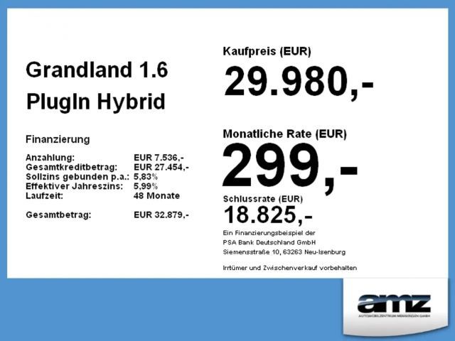 Opel Grandland X GSe Hybrid