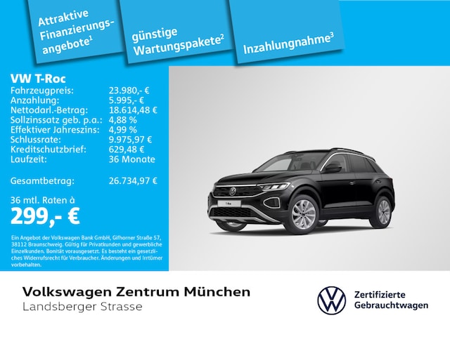 Volkswagen T-Roc 1.5 TSI DSG Life