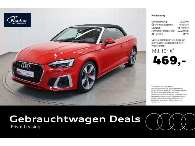 Audi A5 45 TFSI Cabriolet Quattro S-Line