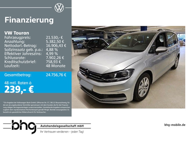 Volkswagen Touran 1.5 TSI Comfortline