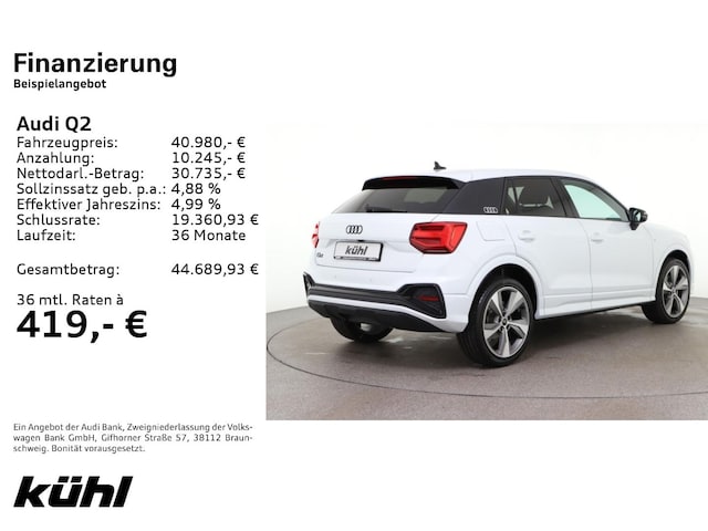 Audi Q2 35 TFSI S-Line S-Tronic