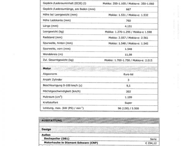 Opel Mokka 1.2 Turbo Turbo Ultimate